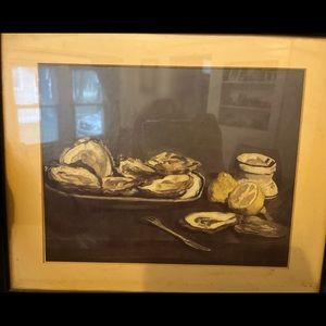 Oysters on the half shell